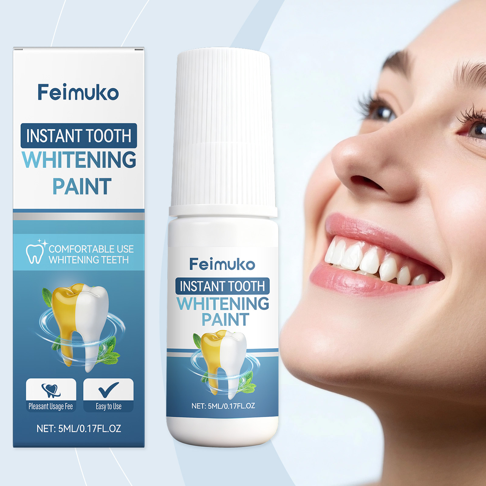 Teeth Whitening Quick - Siero Sbiancante per Denti, Rimozione Placca,