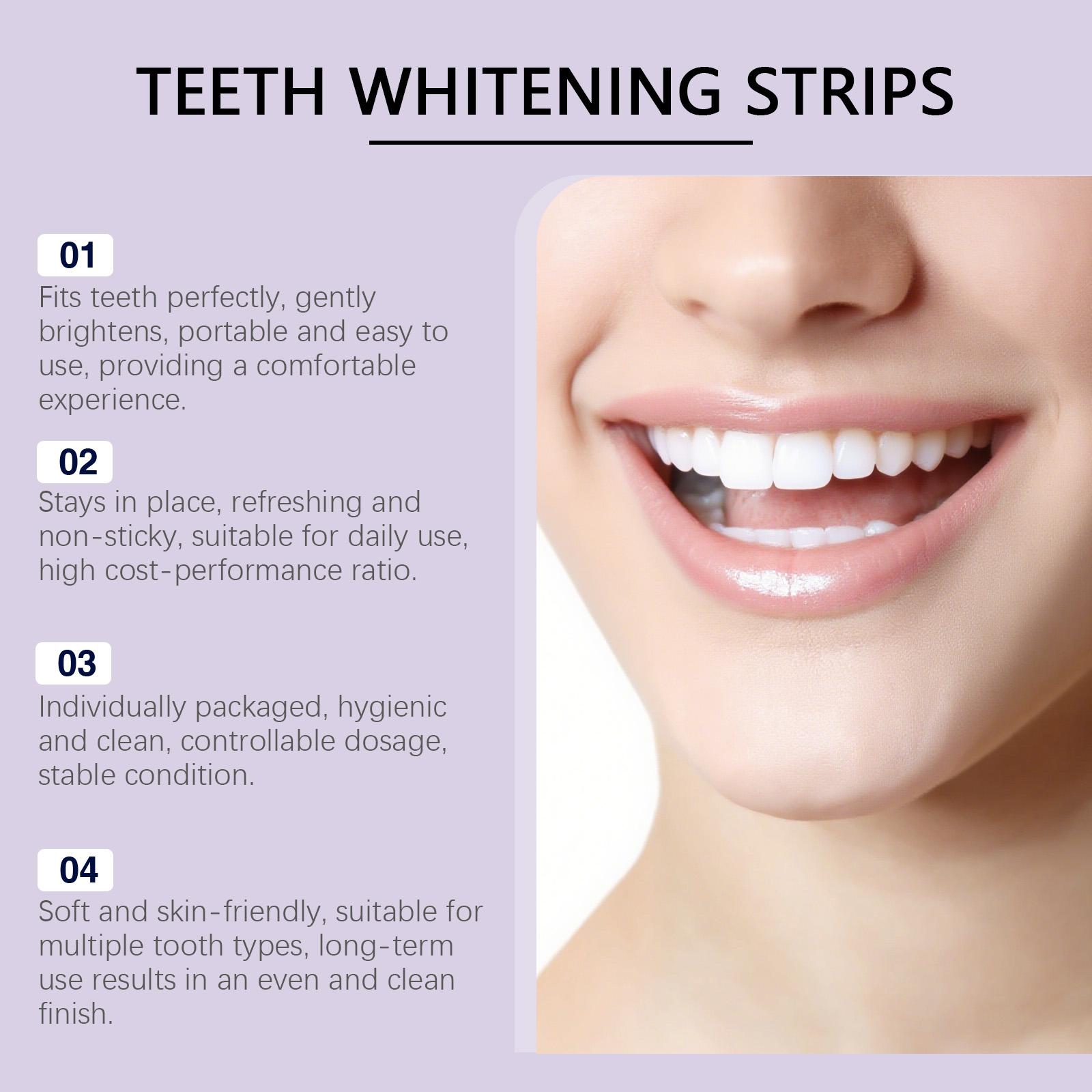 Strisce sbiancanti per denti v - Teeth Whitening Quick recensione e prezzo