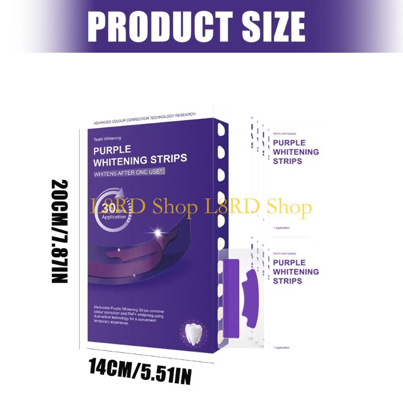 L8RD 7/14 paia strisce schiare - Teeth Whitening Quick recensione e prezzo