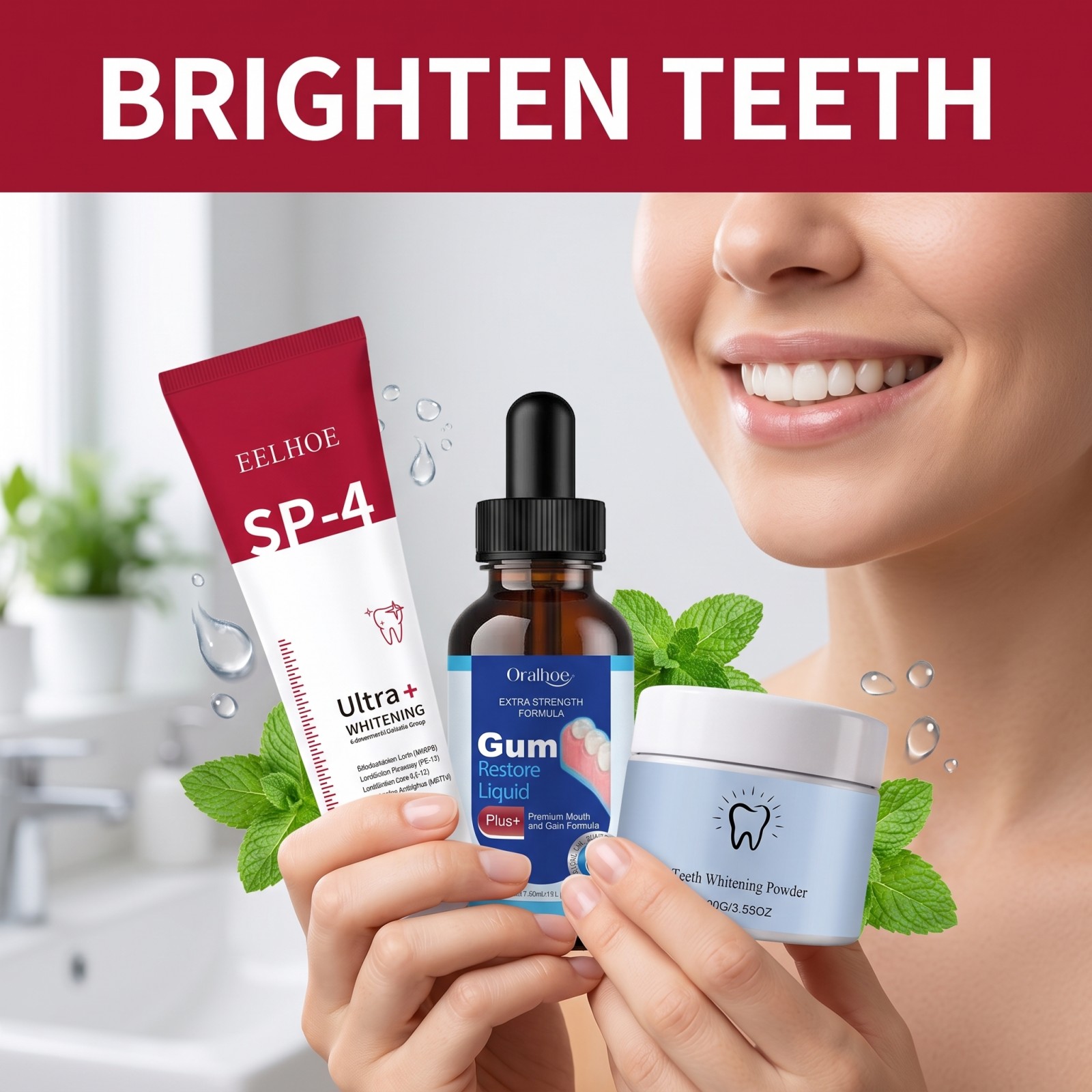 Set Completo per Igiene Orale: - Teeth Paint Whitening recensione e prezzo