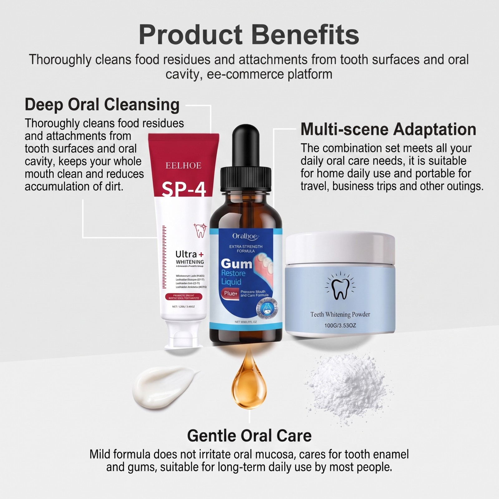 Set Completo per Igiene Orale: - Teeth Paint Whitening recensione e prezzo