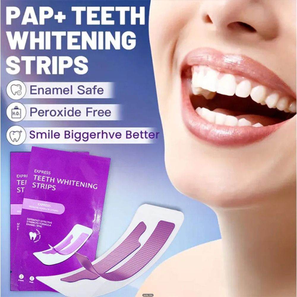 Strisce Sbiancanti 7D Viola, S - Teeth Whitening Strips recensione e prezzo
