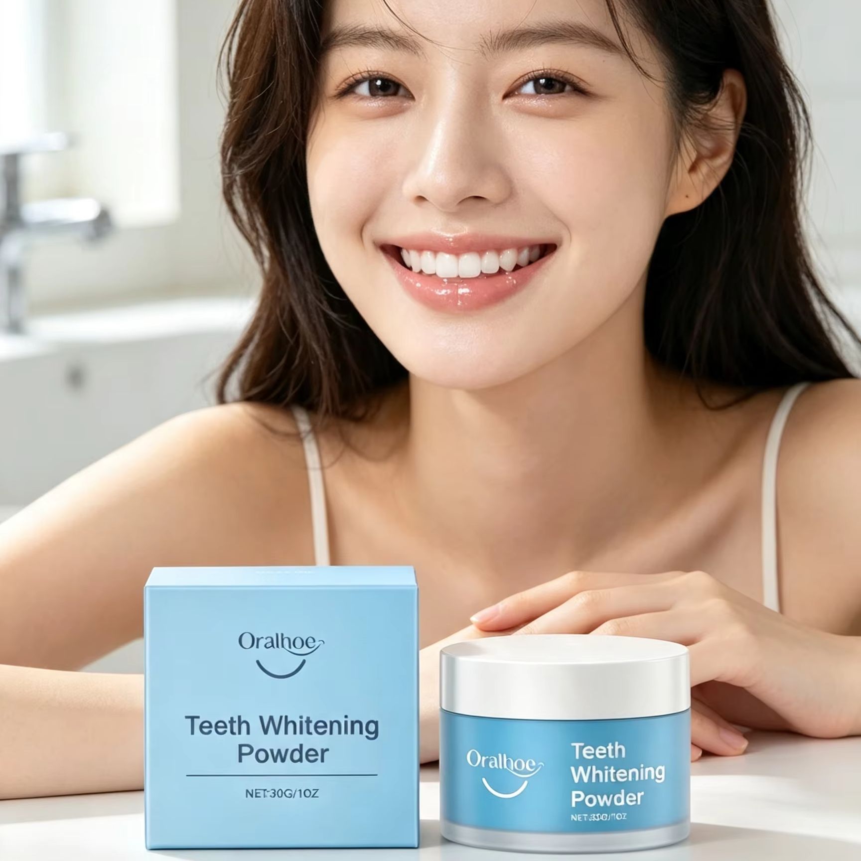 Polvere Dentale Oralhoe per Pu - Teeth Paint Whitening recensione e prezzo