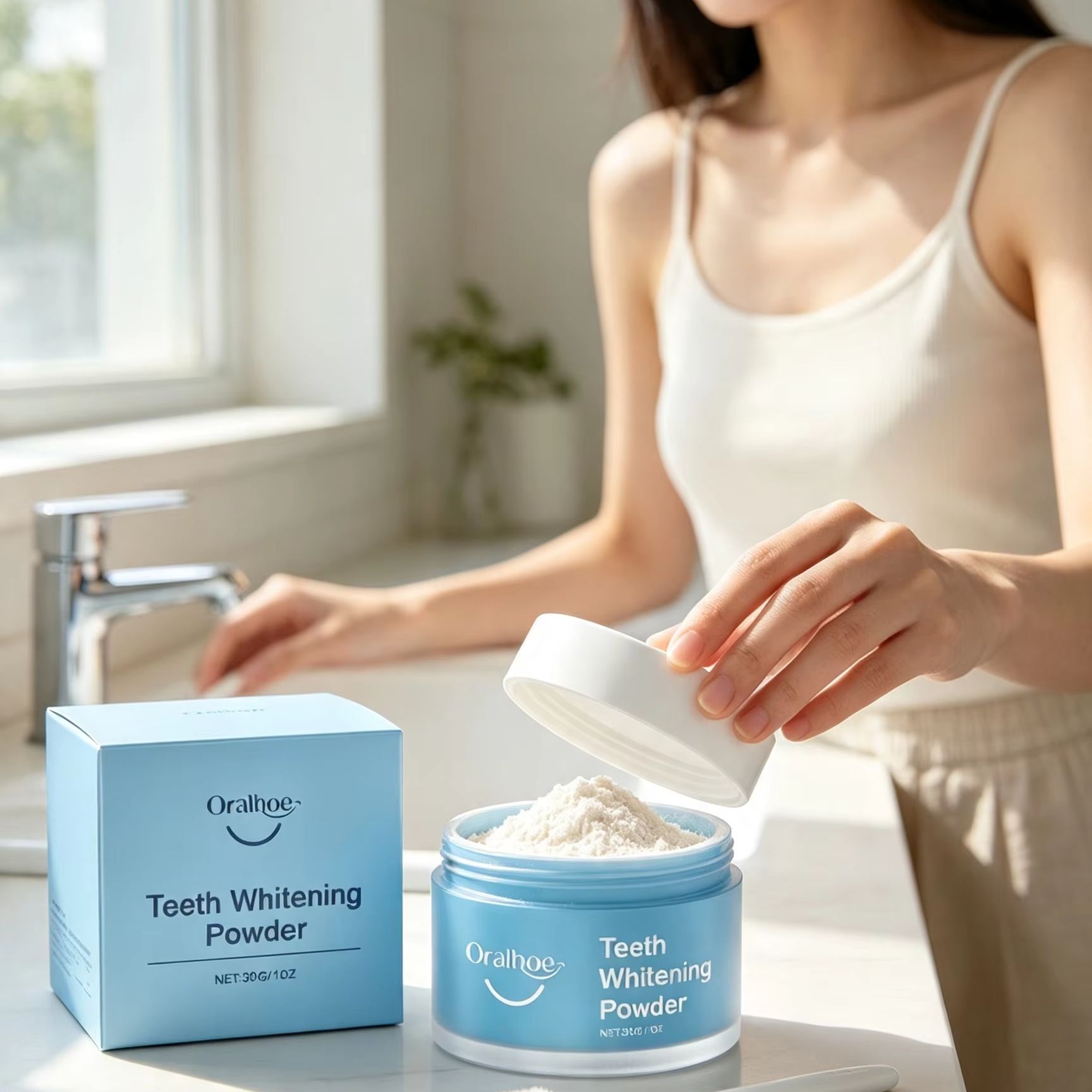 Polvere Dentale Oralhoe per Pu - Teeth Paint Whitening recensione e prezzo