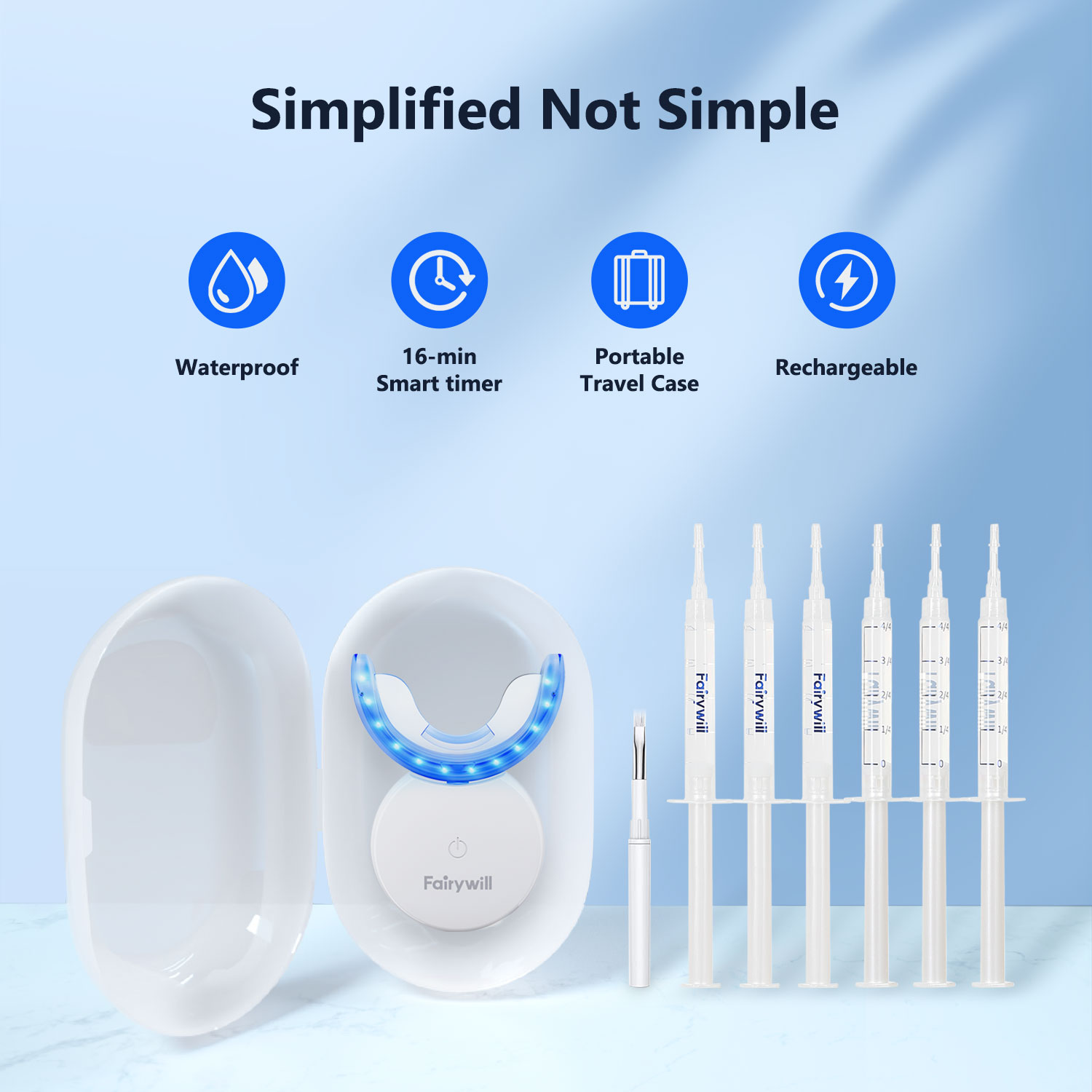 Fairywill Kit per sbiancamento - Teeth Whitening Opalescence recensione e prezzo