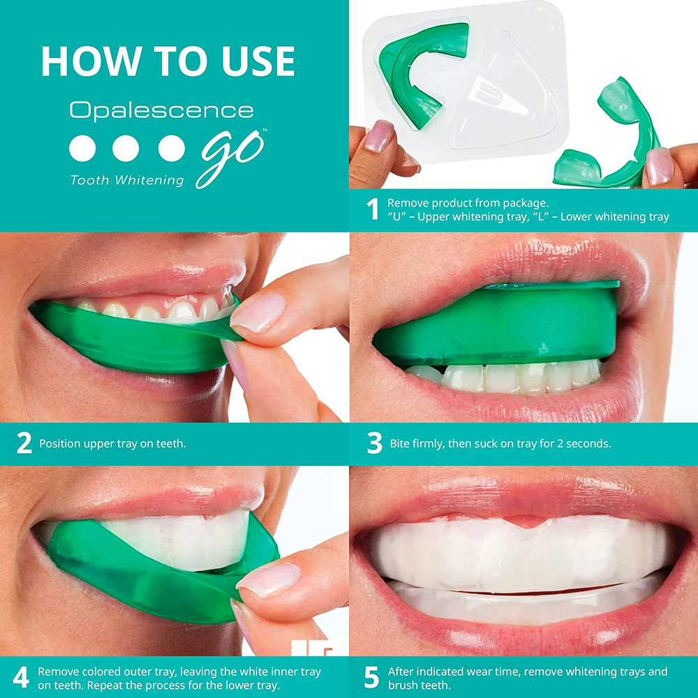 Opalescence Go Vassoi sbiancan - Teeth Whitening Opalescence recensione e prezzo