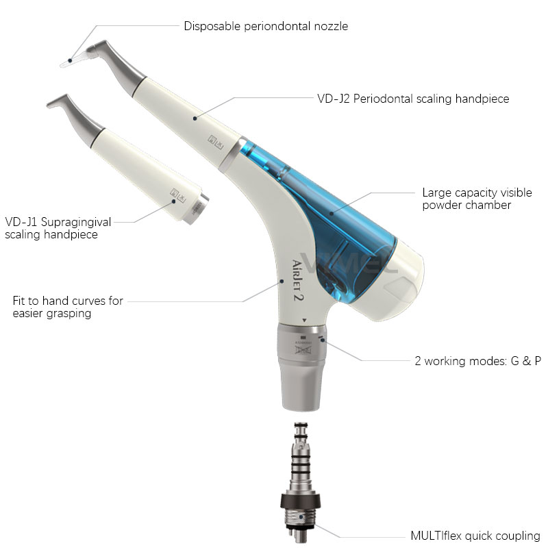 Nuovo Dentale AIR Lucidatore S - Teeth Whitening Quick recensione e prezzo